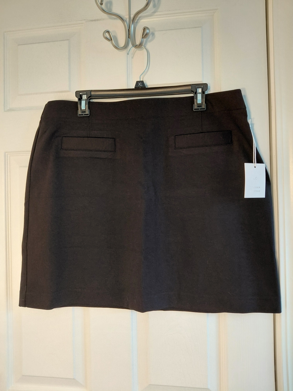 Lauren Conrad Tailored Black Mini Skirt